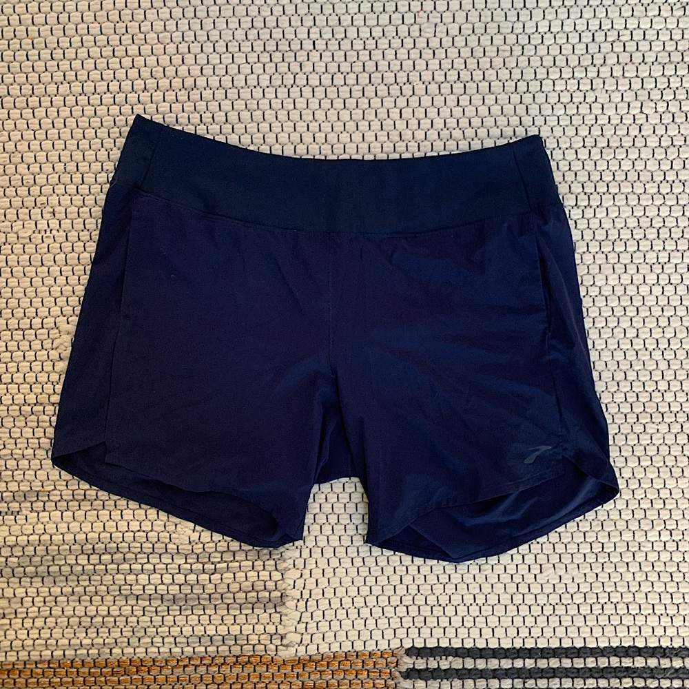 Brooks Women’s Navy Blue Running Brooks Chaser 5" Shorts Size XL